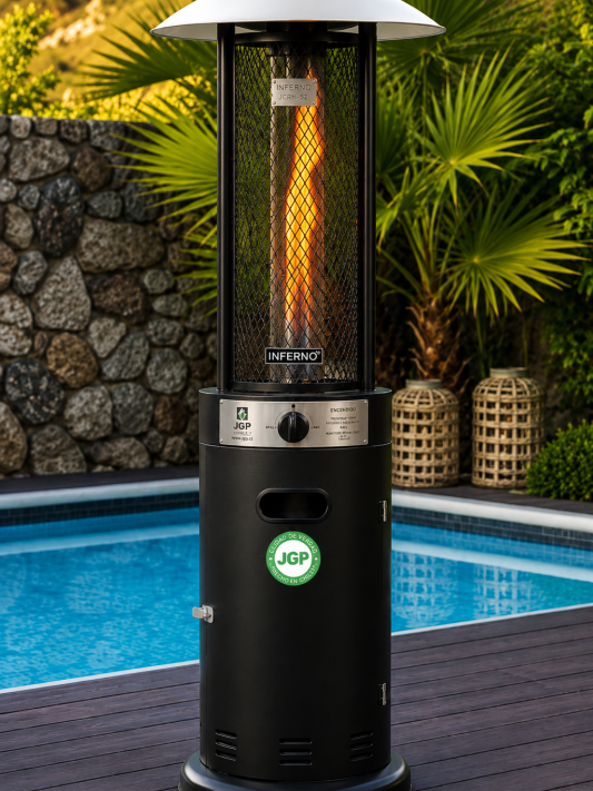 <p style="font-size: 20px;">Estufa de Terraza Inferno Modelo JGP-84 <br>